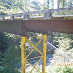 Bridge Inspection - 39m Steel Bridge with Steel Tower Pier - Tahsis, BC