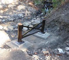 Site Survey, Design, and Construction Supervision - 14m Steel Girder Bridge with Pipe Column Abutments - Northwest Transmission Line Project